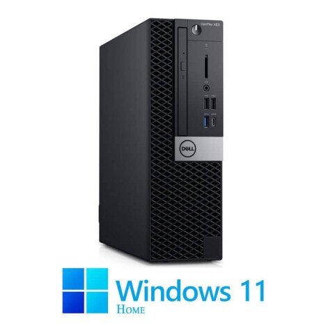 Calculatoare Dell OptiPlex XE3 SFF, Hexa Core i5-9500, 16GB, 1TB SSD, Win 11 Home